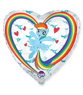 18" My Little Pony Clouds Foil Balloon