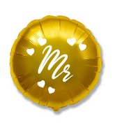18" Round Mr Foil Balloon