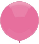 17" Outdoor Display Balloons (72 Per Bag) Neon Pink
