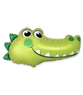 31" Crocodile Head Foil Balloon