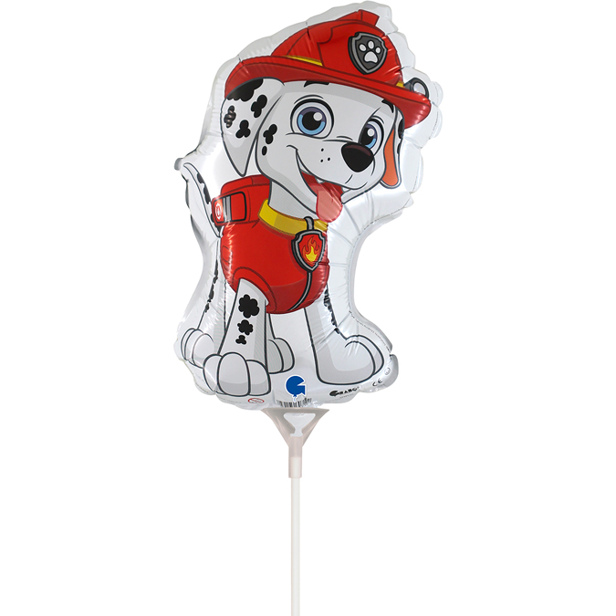 14" Airfill Only Paw Patrol Marshall mini Foil Balloon Bargain