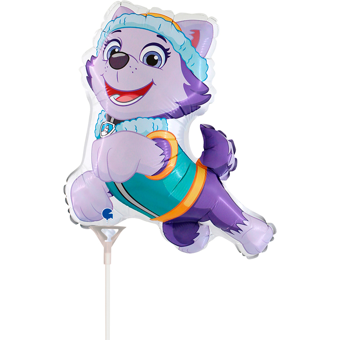 15" Airfill Only Paw Patrol Everest mini Foil Balloon Bargain
