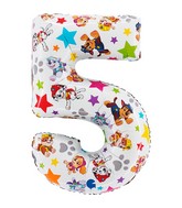 26" Paw Patrol Number Five Foil Balloon