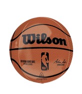 15" Orbz NBA (National Basketball) Wilson Basketball Foil Balloon