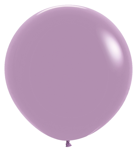 24" Sempertex Latex Balloons (10 Per Bag) Pastel Dusk Lavender ...