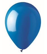 12" CTI PartyLoon Brand Latex Balloons (100 Per Bag) Standard Blue
