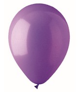 12" CTI PartyLoon Brand Latex Balloons (100 Per Bag) Standard Purple