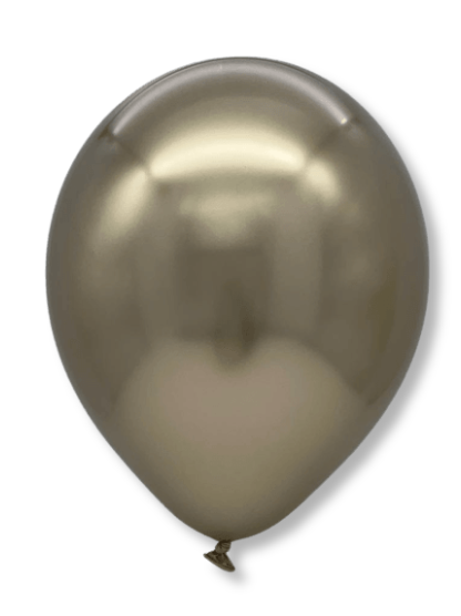5" Decomex Luster Latex Balloons (50 Per Bag) Gold