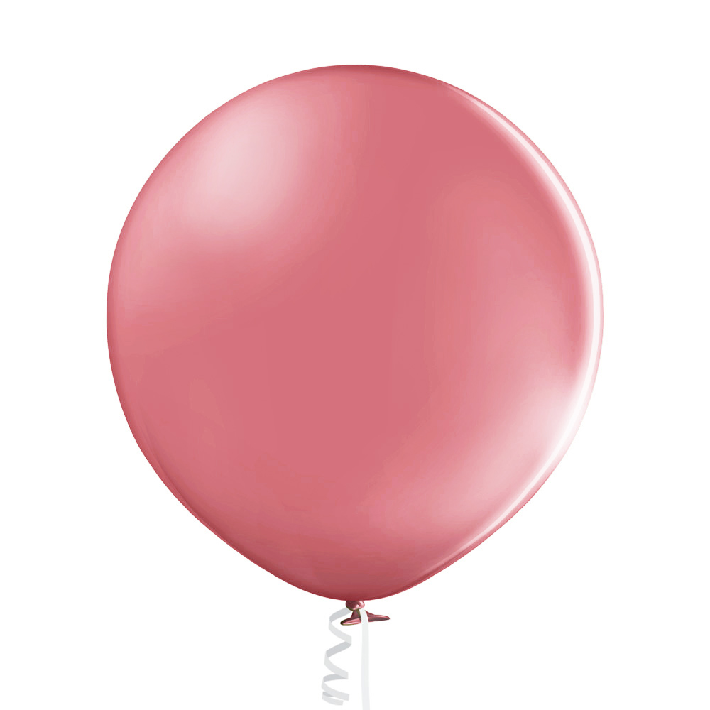 36" Ellie's Brand Latex Balloons Dusty Rose (2 Per Bag)