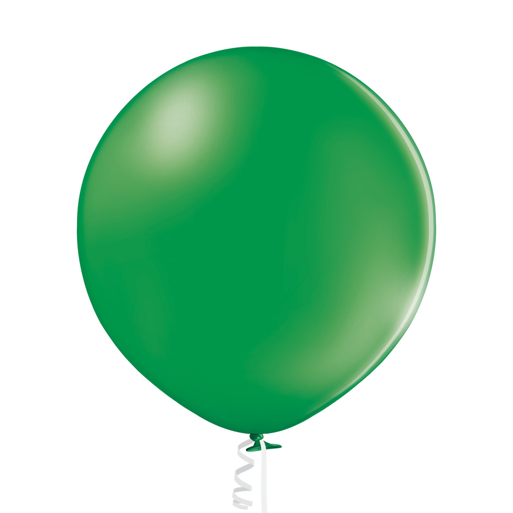 36" Ellie's Brand Latex Balloons Leaf Green (2 Per Bag)
