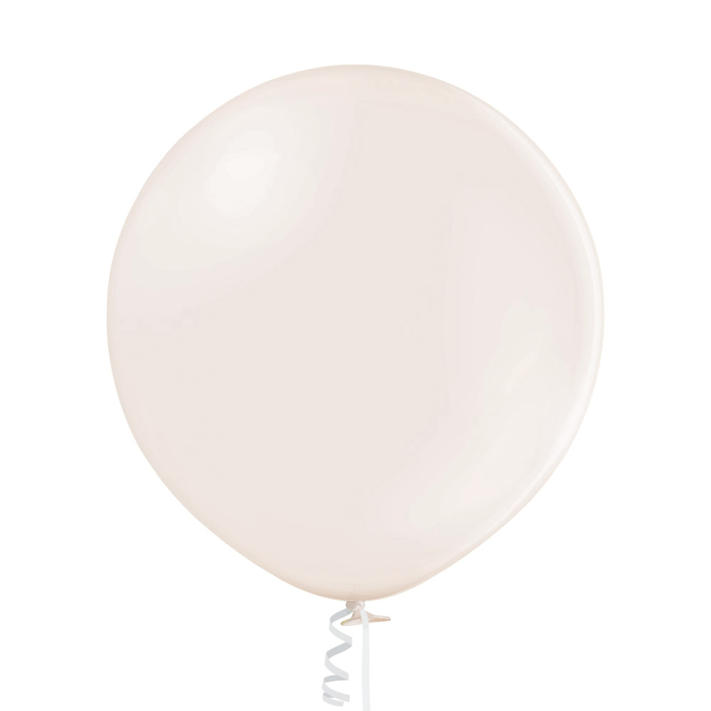 36" Ellie's Brand Latex Balloons Linen (2 Per Bag)
