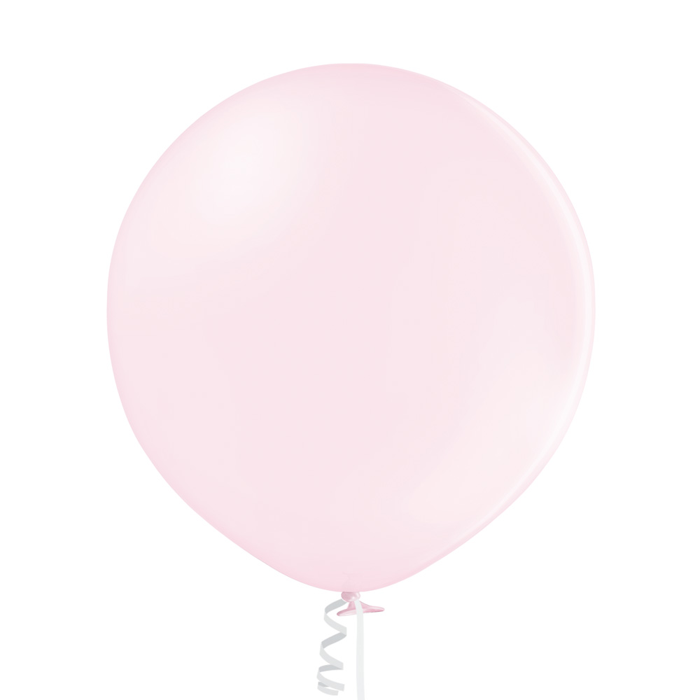 24" Ellie's Brand Latex Balloons Pink Lemonade (10 Per Bag)