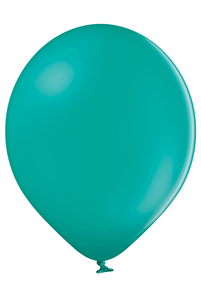 11" Ellie's Brand Latex Balloons Teal Waters (100 Per Bag)