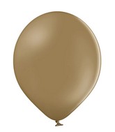 14" Ellie's Brand Latex Balloons Toasted Almond (50 Per Bag)
