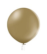 36" Ellies' Brand Latex Balloons Toasted Almond (2 Per Bag)