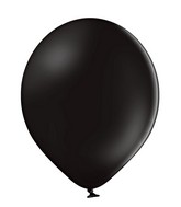 14" Ellies' Brand Latex Balloons Black (50 Per Bag)