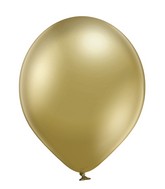 12" Ellie's Brand Latex Balloons Glazed Gold (50 Per Bag)