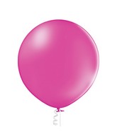 24" Ellie's Brand Latex Balloons Magenta (10 Per Bag)