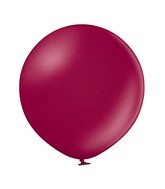36" Ellies' Brand Latex Balloons Pearl Merlot (2 Per Bag)