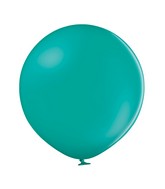 24" Ellies' Brand Latex Balloons Teal Waters (10 Per Bag)