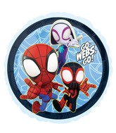 18" Spiderman Spidey & His Amazing Friends Foil Balloon