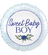 18" Baby in Bloom Foil Balloon