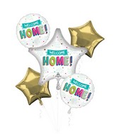 Bouquet Welcome Home Foil Balloon