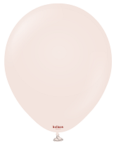 18" Kalisan Latex Balloons Standard Pink Blush (25 Per Bag)