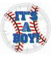 9" Airfill It's a Boy baseball M376