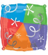 18" Designer Square Blank Balloon