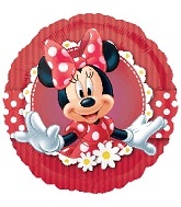 18" Mad About Minnie Balloon