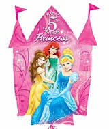 35" Disney Princesses 5th Birthday Castle