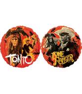 18" The Lone Ranger & Tonto (2-sided design)