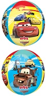 16" Cars Characters Orbz Balloons