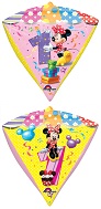 16" Minnie Age 1 UltraShape Diamondz Foil Balloon