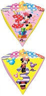 16" Minnie Age 3 UltraShape Diamondz Foil Balloon