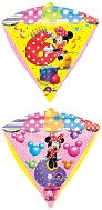 16" Minnie Age 6 UltraShape Diamondz Foil Balloon