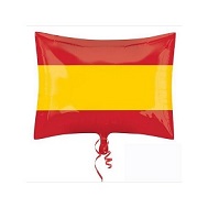 21" Spain Flag Balloon