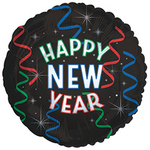 17" Happy New Year Balloon