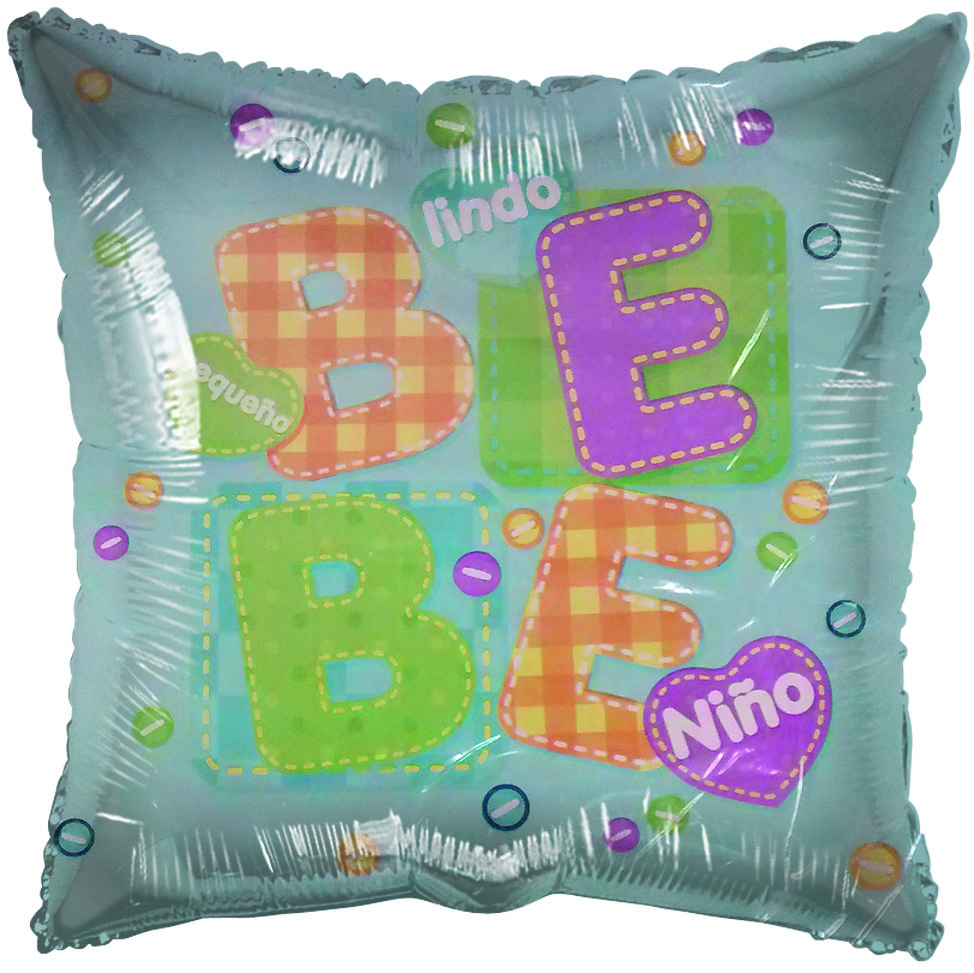 18 Lindo Bebe Stiches Spanish Pale Blue Balloon Bargain Balloons Mylar Balloons And Foil Balloons