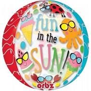 16" Orbz Fun in the Sun Cute Characters Balloon