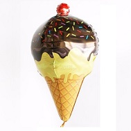 33" Multi-Sided Sprinkles Ice Cream Cone Balloon