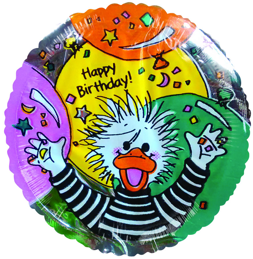 LITTLE SUZY'S ZOO 1ST BIRTHDAY BALLOON ~ First Party Supplies Foil Mylar Helium