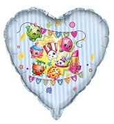 28" Shopkins Giant Foil Balloons