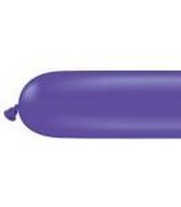 260Q Jewel Quartz Purple Twisting Animal Balloons
