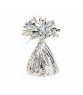6 oz Silver Foil Wrapped Balloon Weight