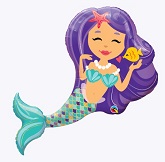38" Enchanting Mermaid Balloon