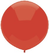 17" Outdoor Display Balloons (72 Count) Real red