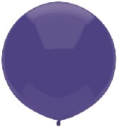 17" Outdoor Display Balloons (72 Count) Regal Purple