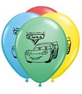 11" Assorted Latex Balloons Disney Cars